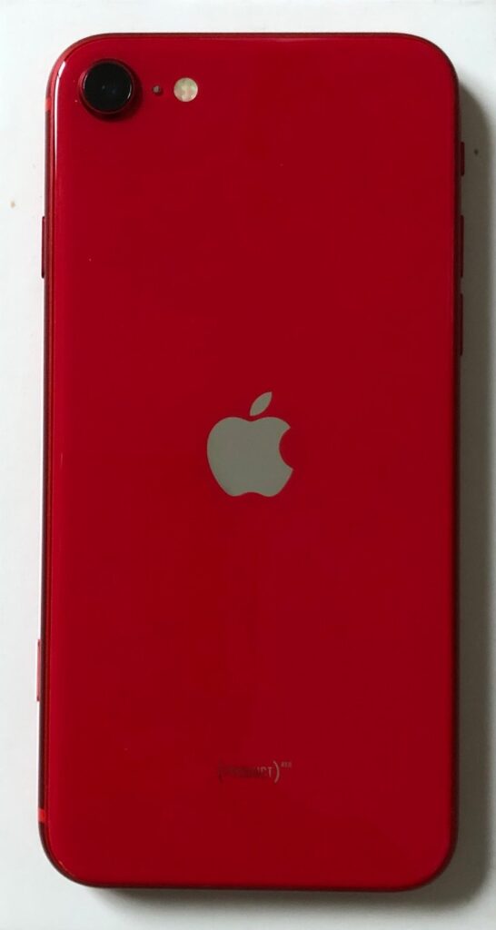 iPhone SE第2世代PRODUCT REDの実機外観
