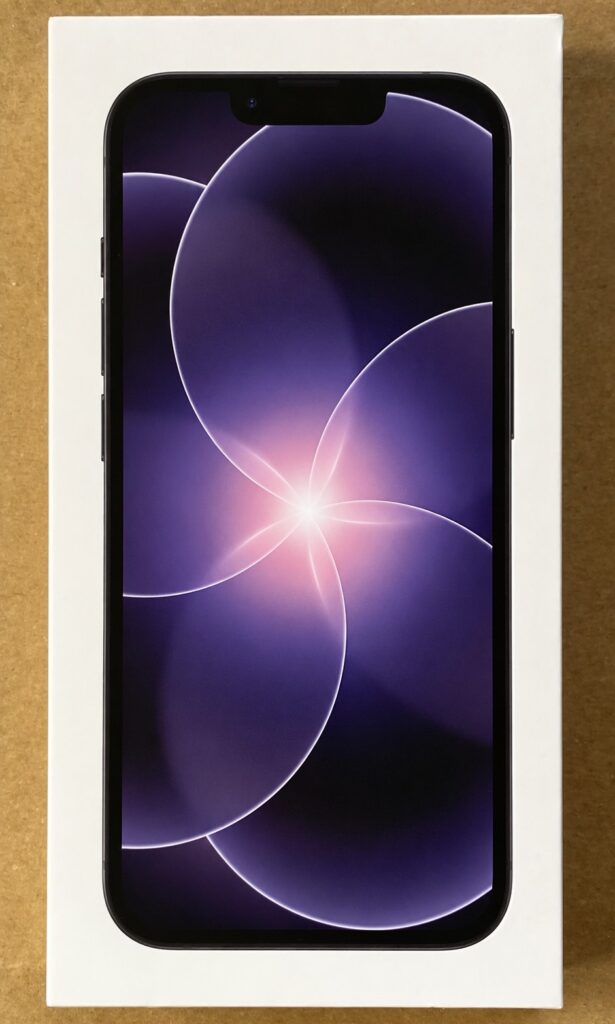 ブラックのiPhone 17e 512GB実機