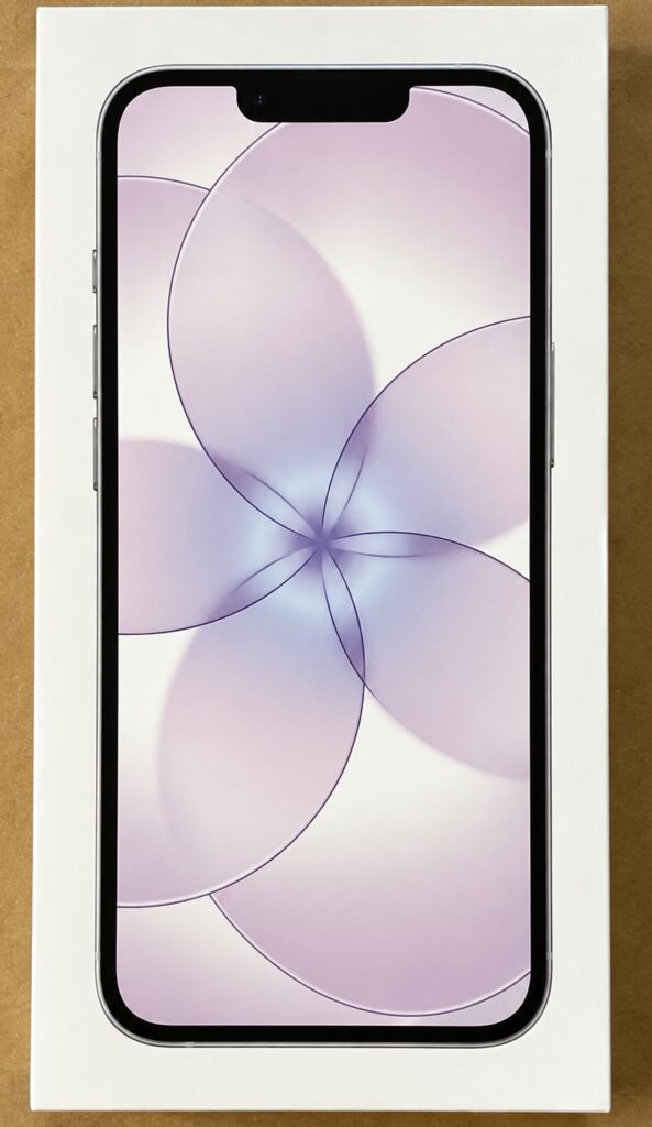 iPhone 17eホワイト256GBの実機