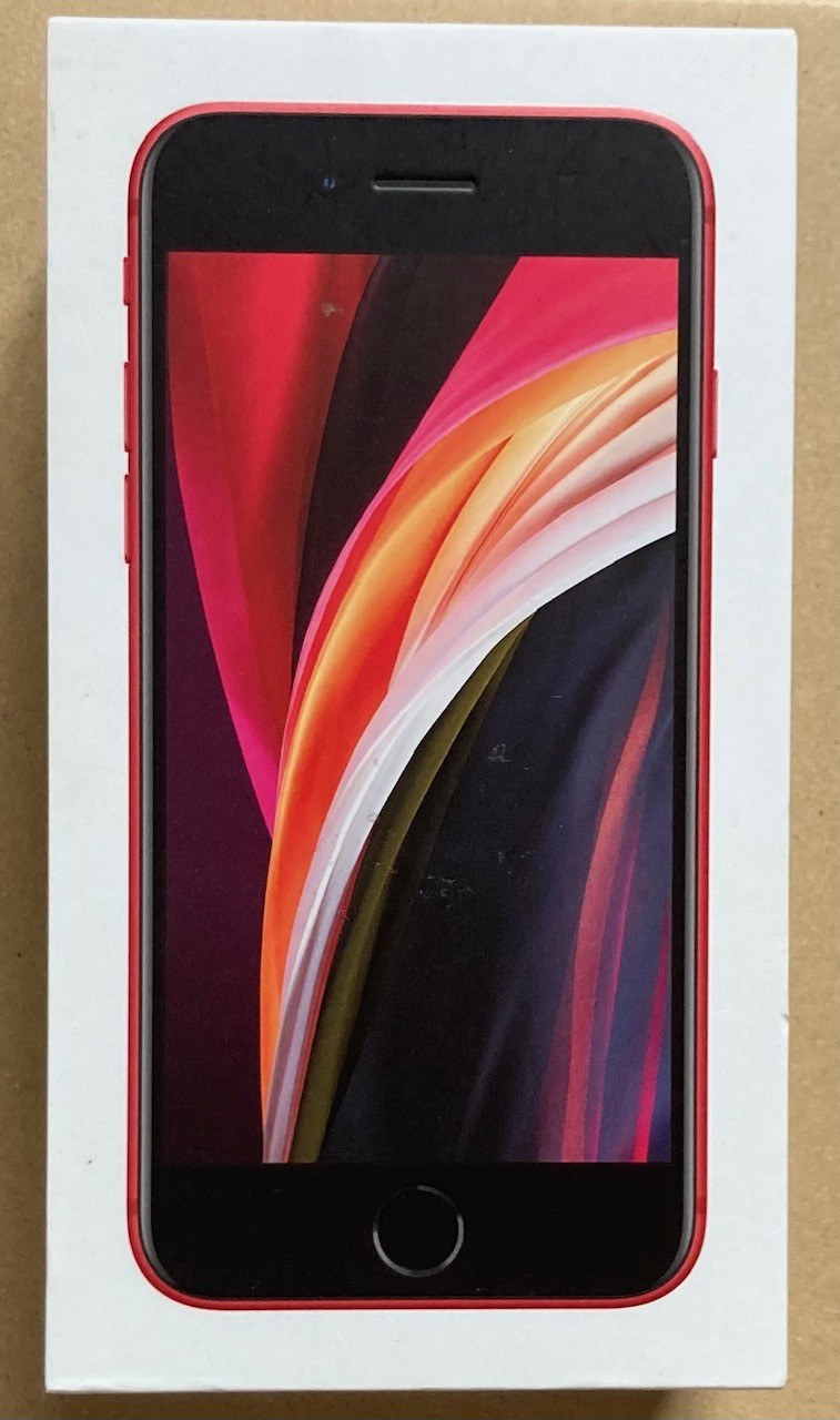 iPhone SE RED front